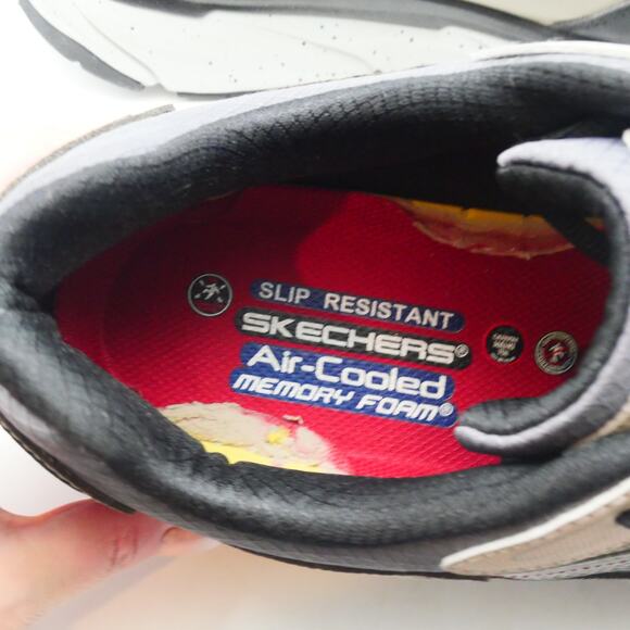 NEW Skechers Men's 14 D'lux Journey Sr Carbon Nano Safety Toe Work Shoes - Picture 8 of 11